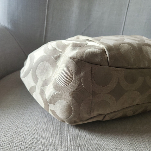 Coach Signature Maddison Sateen Abigail Satchel Shoulder Bag 18648 - Picture 11 of 15